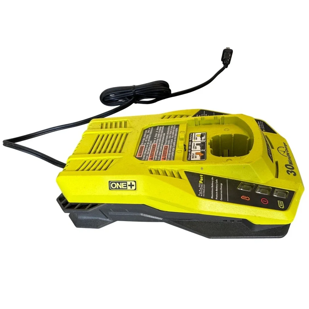 Ryobi P117 18V ONE+ IntelliPort 30 Minute Fast Battery Charger Dual Chemistry
